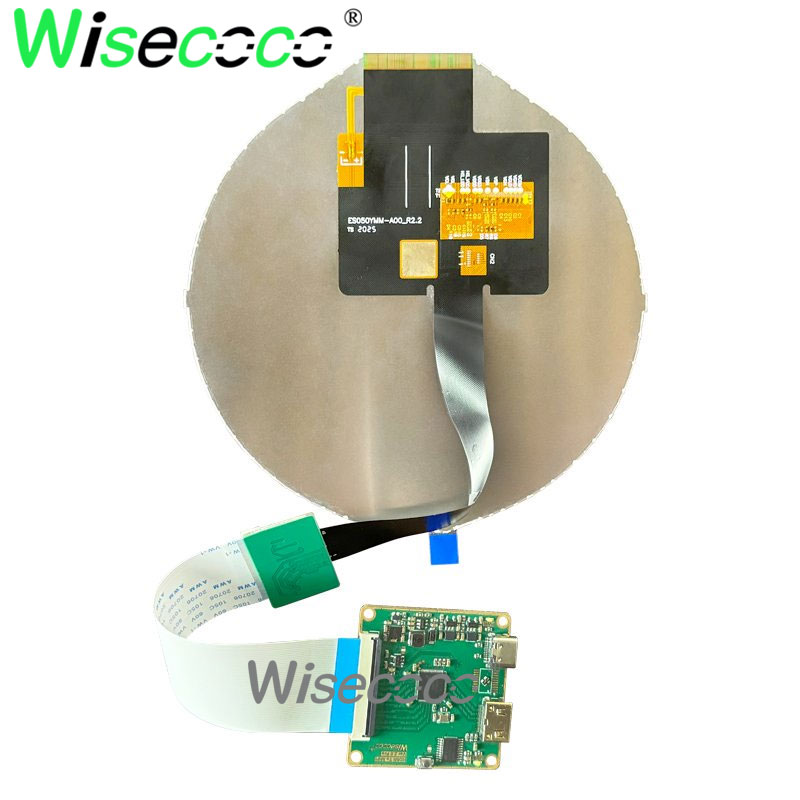 Home Automation Raspberry Pi - Rundes Display 5 Zoll 1080 x