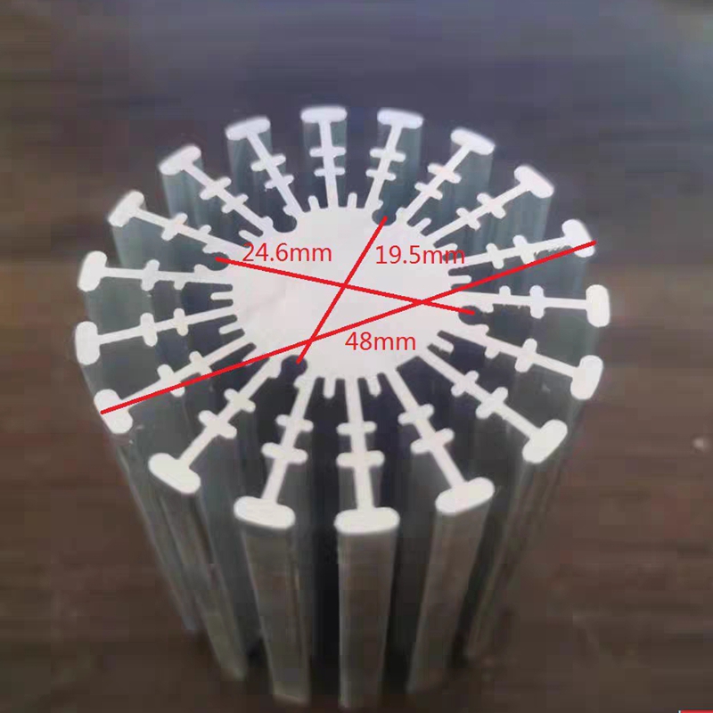 Home Automation System Diy - 48mm Aluminium Runder Kühlkörper für IC