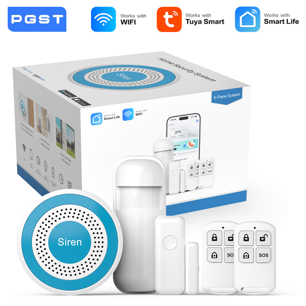 Diy Home Automation System - PGST WiFi Smart Life Alarm Sicherheitssystem