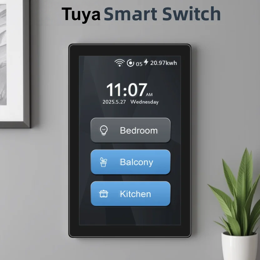 Diy Home Automation System - US Smart WLAN-Schalter Tuya EU 4x4
