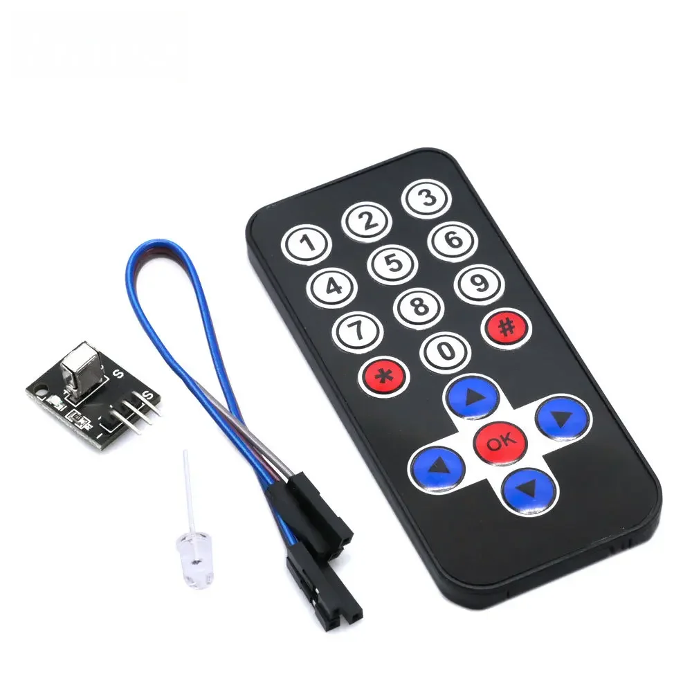 Diy Home Automation System - Intelligentes IR-Fernbedienungssensormodul (HX1838) – kabelloses Infrarot-Empfänger-Kit