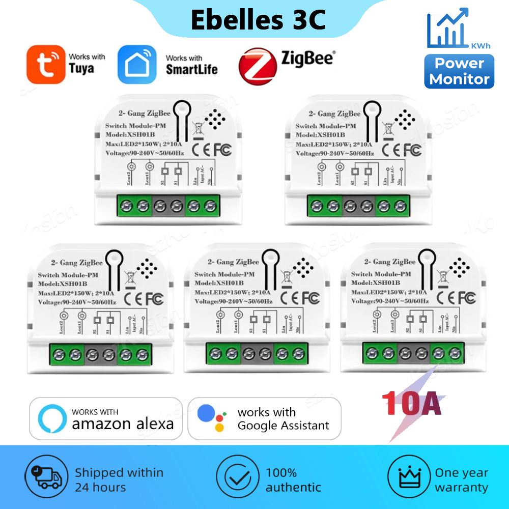 Home Automation Ideas - 1/2 Kanäle 10a Tuya ZigBee Smart