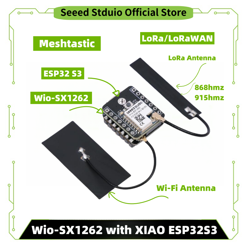 Home Automation Arduino - ESP32 S3 LoRa Meshtastic LoRa Modul