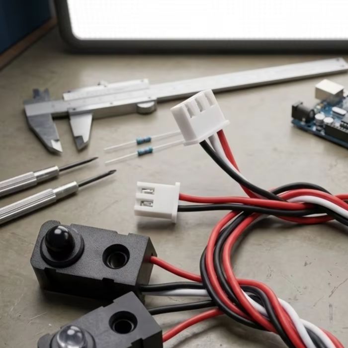 Diy Home Automation System - 4 Paar Infrarot-Strahlensensor-Kit, Durchstrahl-IR-Schalter für Smart-Home-Automatisierung,
