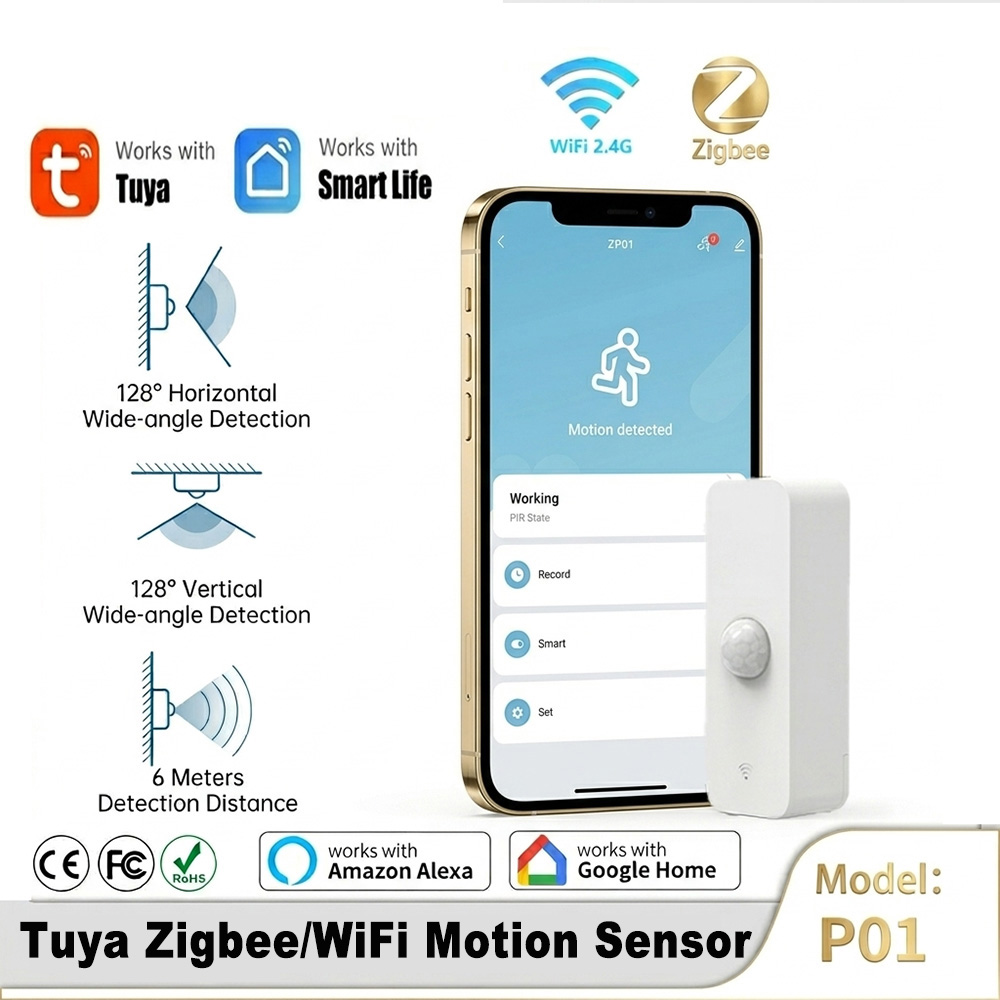 Home Automation Ideas - Intelligenter PIR-Bewegungssensor WiFi Zigbee Bewegungsmelder für