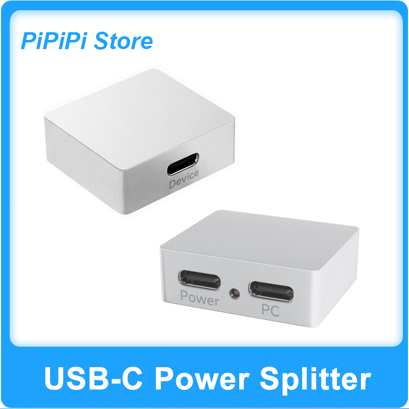 Home Automation Raspberry Pi - USB-C Strom- und Datensplitter 5V Strominjektion