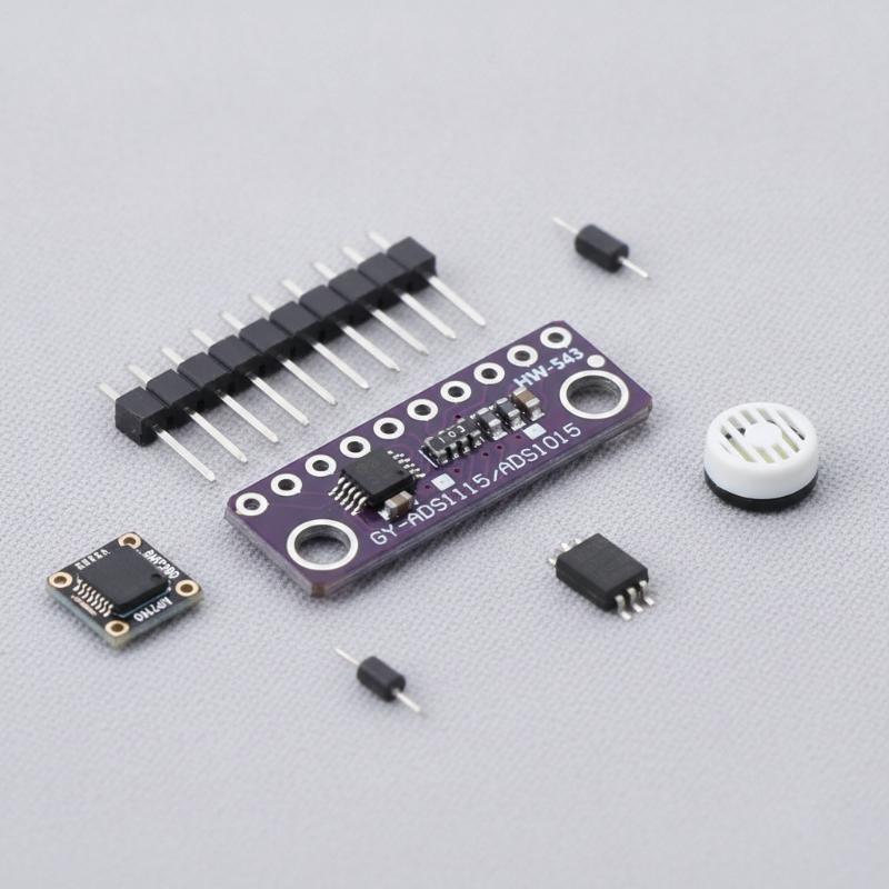 Diy Home Automation System - ADS1115 Einstellbares Verstärkungs-16-Bit-ADC-Modul 4-Kanal Hochpräzisions-Board für