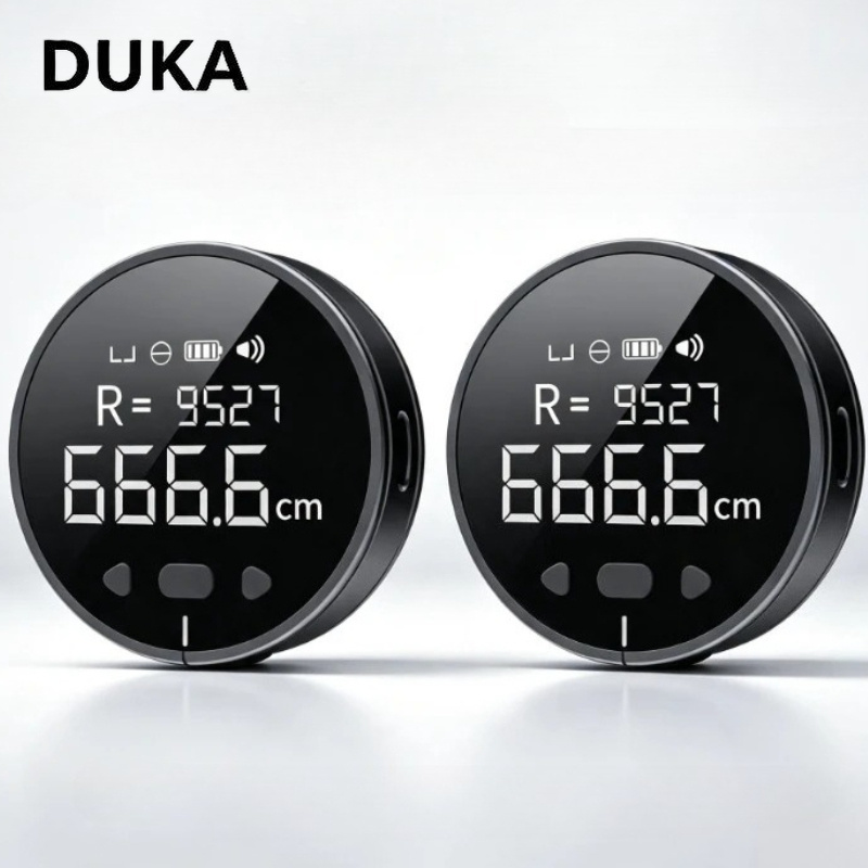Home Automation System Diy - DUKA Q Digitaler Laser-Entfernungsmesser mit HD-LCD-Bildschirm,